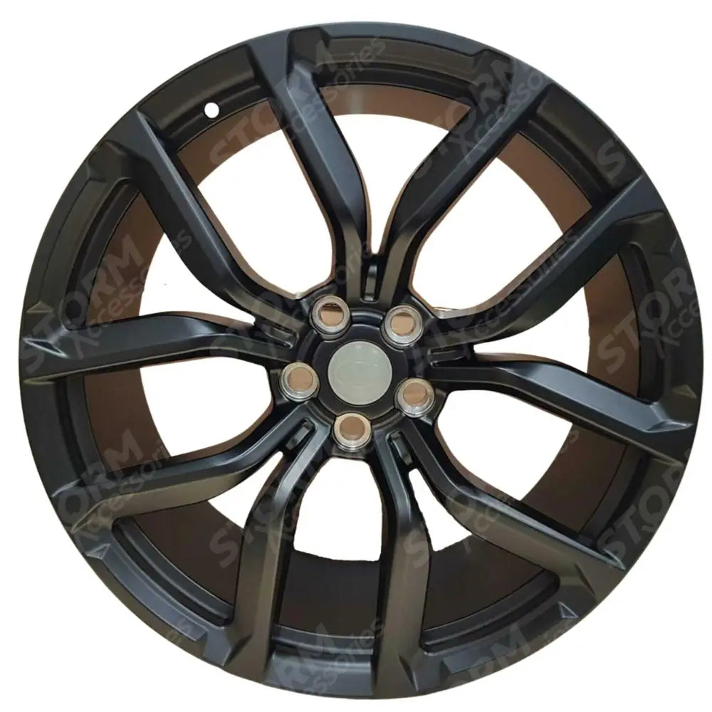 Svr Style 5 Split - Spoke 22 Inch Alloys Wheels With Satin Black Finish - 5x120