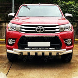 Sx Style Stainless Steel Spoiler Bar For Toyota Hilux Mk8 2016 On