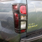 Tail Light Guards Pair Black For Isuzu D-max 2012-2020