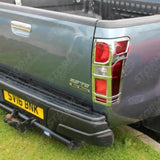Tail Light Guards Pair Chrome For Isuzu D-max 2012 - 2020