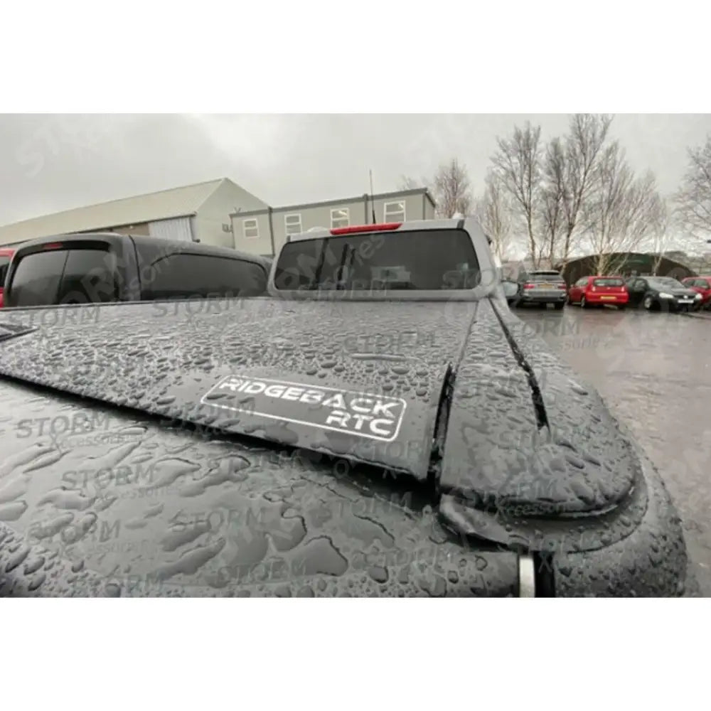 Tonneau Cover Black For Mercedes X-class Ridgeback Roll Top Nissan Navara Np300 2016 On