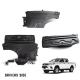 Toyota Hilux 2015 On - Swing Storage Case Tool Box Swingbox - Drivers Side