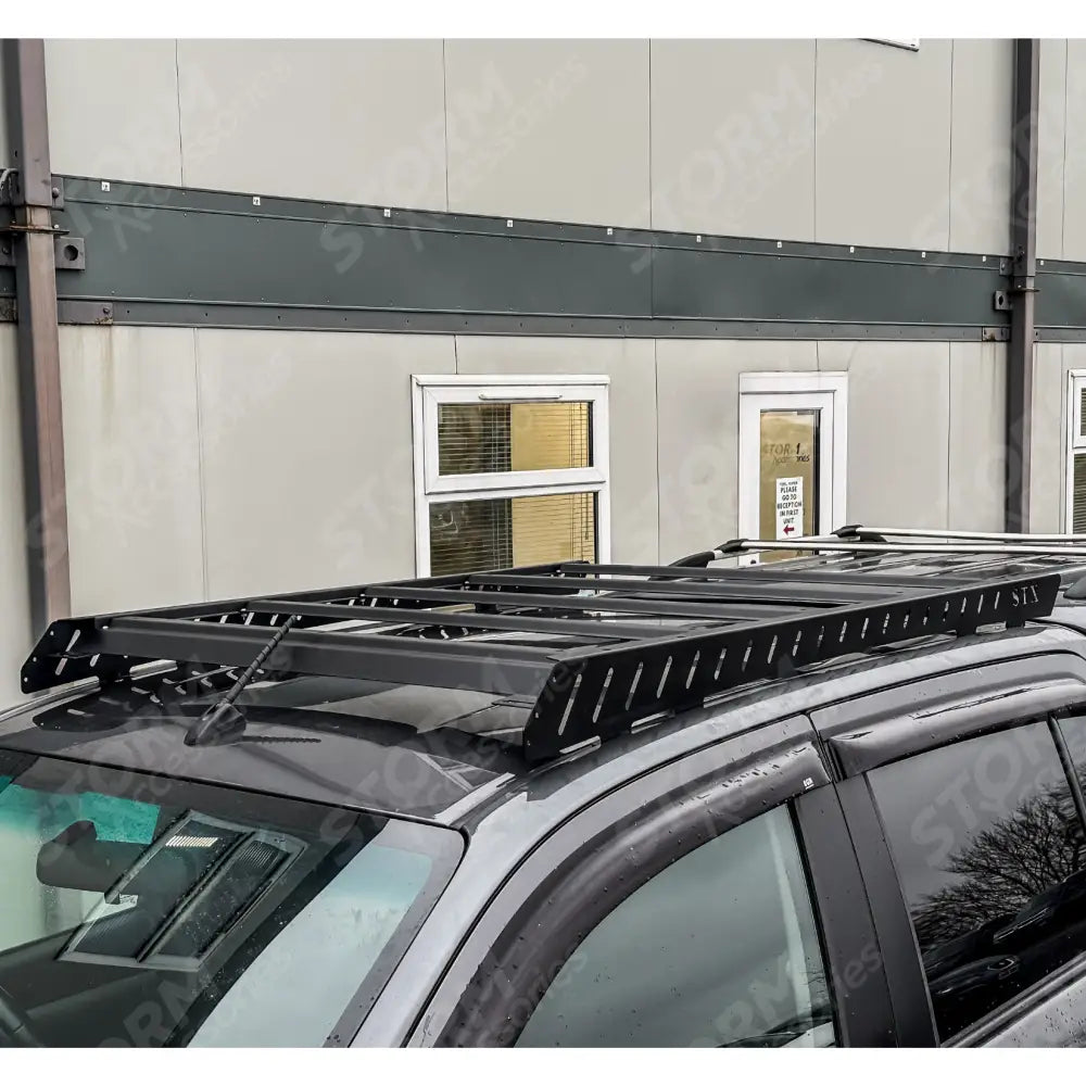 Toyota Hilux 2015+ Roof Rack In Black