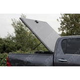 Toyota Hilux 2016 On - Double Cab Egr Aluminium Tonneau Cover - Black Finish
