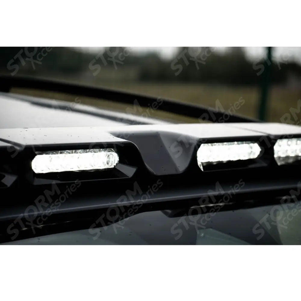 Toyota Hilux 2016 On Roof Light Pod - Gloss Black