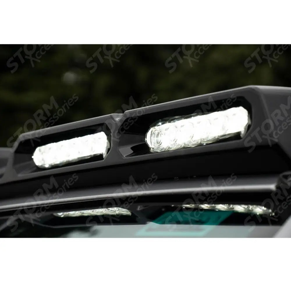 Toyota Hilux 2016 On Roof Light Pod - Gloss Black