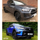 Toyota Hilux 2020+ Front Bumper Conversion Active/invincible To Invincible X Look