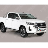 Toyota Hilux 2021 On Misutonida Eu Approved Front A Bar 63mm Stainless Finish