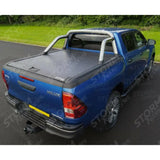 Toyota Hilux Double Cab 2016 On - Ridgeback Roll Top Cover - Tonneau