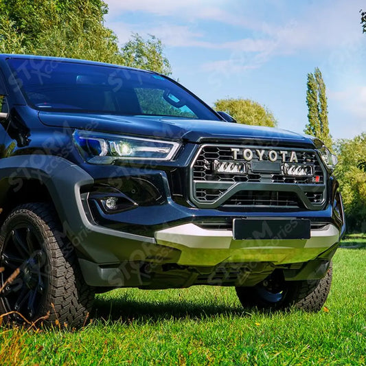 Toyota Hilux GR Sport (2024+) Triple-R 750 Lazer Lamp Grille Kit