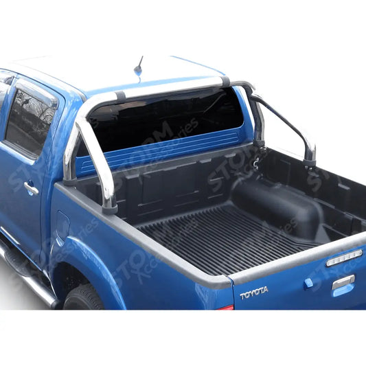 Toyota Hilux MK6 MK7 MK8 MK9 / Nissan Navara NP300 - EGR Stainless Steel Roll Bar - 76MM