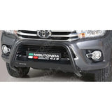 Toyota Hilux Mk8 2016-2020 Misutonida Eu Approved Front A-bar 63mm Black Finish