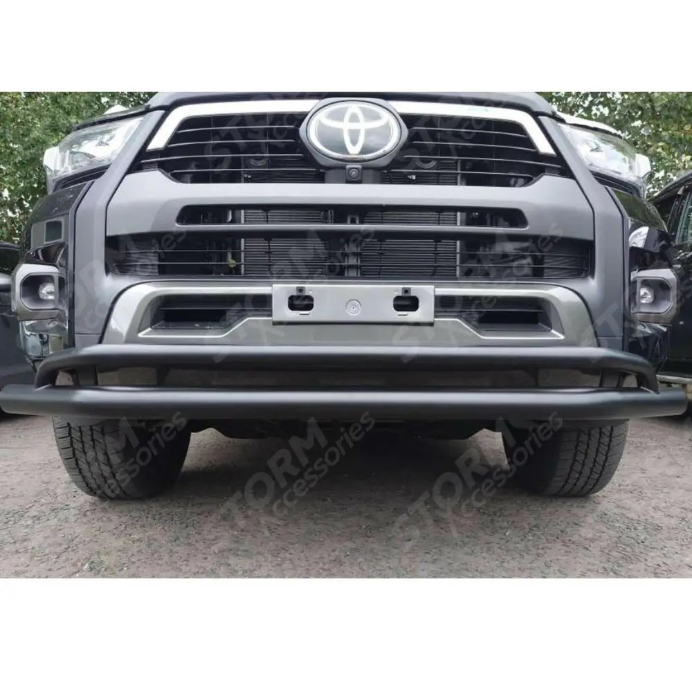 Toyota Hilux Mk8 2016-2020 - Stx Double Deck - City Bar - Spoiler Bar - Black
