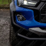 Toyota Hilux Mk8 2016-2026 Stx Powder Coated Spoiler Bar - 70mm - Black