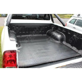 Toyota Hilux Mk8 2016 On Double Cab Load Bed Rubber Mat Black