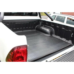TOYOTA HILUX MK8 2016 ON DOUBLE CAB LOAD BED RUBBER MAT BLACK - Storm Xccessories2