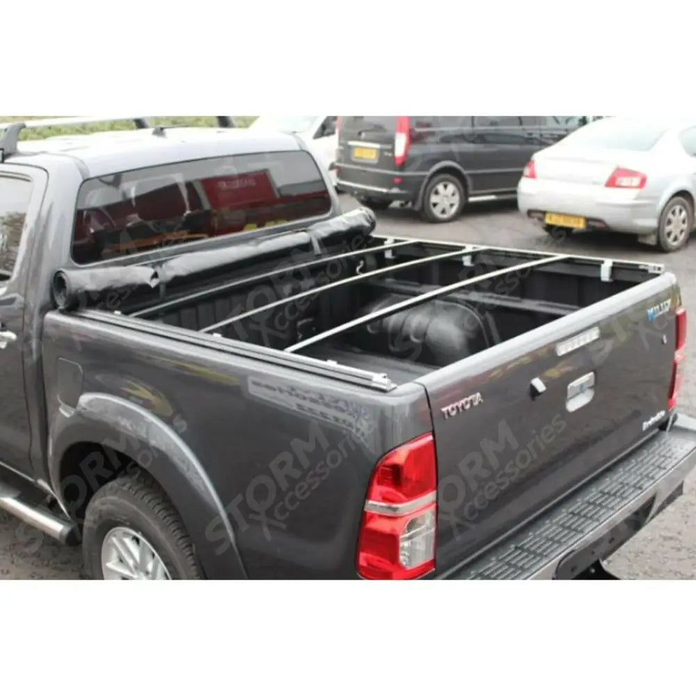 Toyota Hilux Mk8 2016 On - Double Cab - Stx Soft Roll Up Tonneau Cover