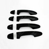 Toyota Hilux Mk8 2016 On - Stx Door Handle Covers - Black