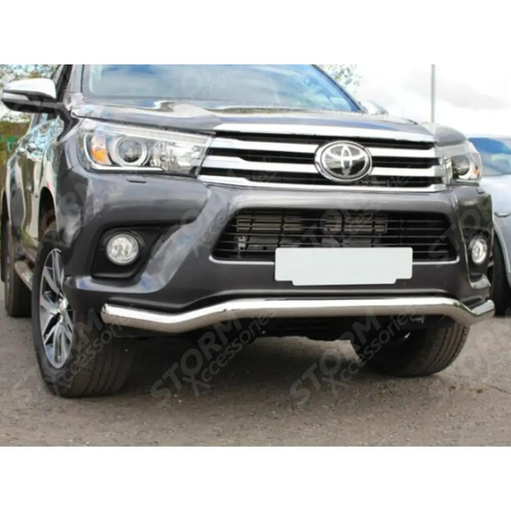 Toyota Hilux Mk8 2016 On Stx Stainless Steel Spoiler Bar - 70mm