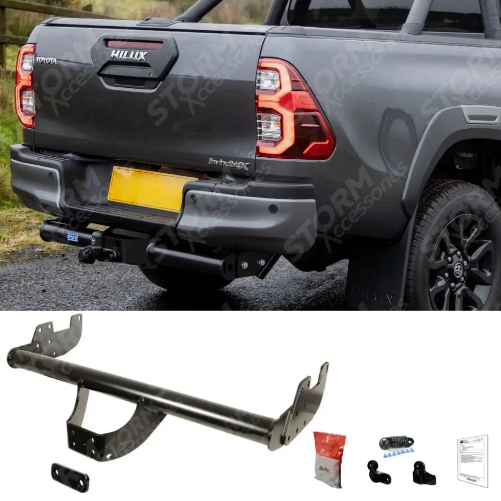 Toyota Hilux Mk8 2016 On - Tow-bar