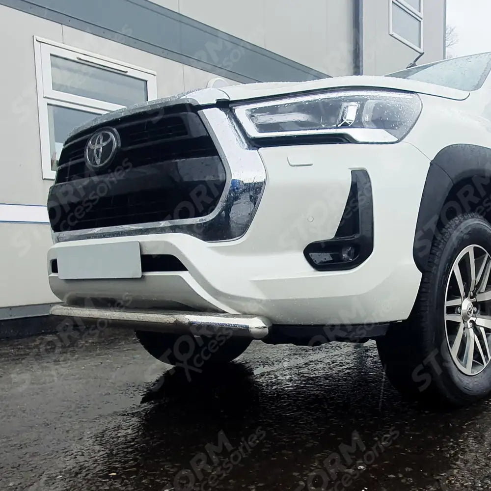 Toyota Hilux Mk9 2019 On - Invincible X Spoiler City Bar 70mm - Stainless Steel
