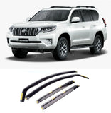 Toyota Landcruiser 150 - 5 Door - 2009 On - Stx Internal Wind Deflectors 4 Pcs Set - W145