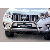 Toyota Landcruiser Lc150 2018 On Misutonida Ec Approved Front Bar - 76mm - Stainless Steel