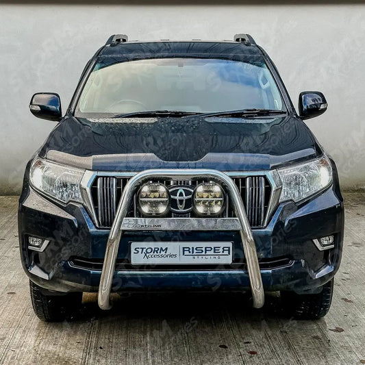 Toyota Landcruiser Lc150 2018 On Misutonida High Front Bar - 63mm - Stainless Steel