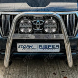 Toyota Landcruiser Lc150 2018 On Misutonida High Front Bar - 63mm - Stainless Steel