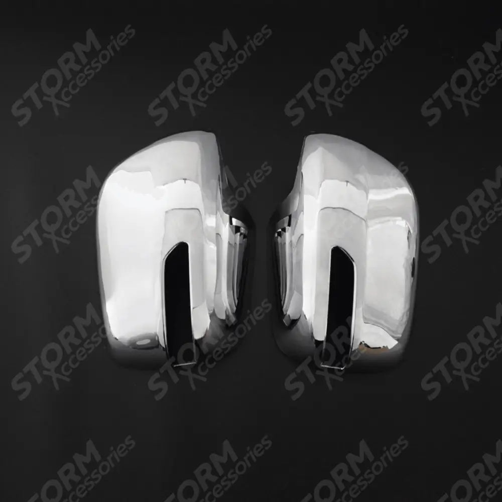 Toyota Landcruiser Lc150 Swb 2018 On Chrome Door Mirror Covers - Pair