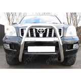 Toyota Lc120 2003-2009 - Misutonida High Front A-bar - 63mm - Stainless Finish