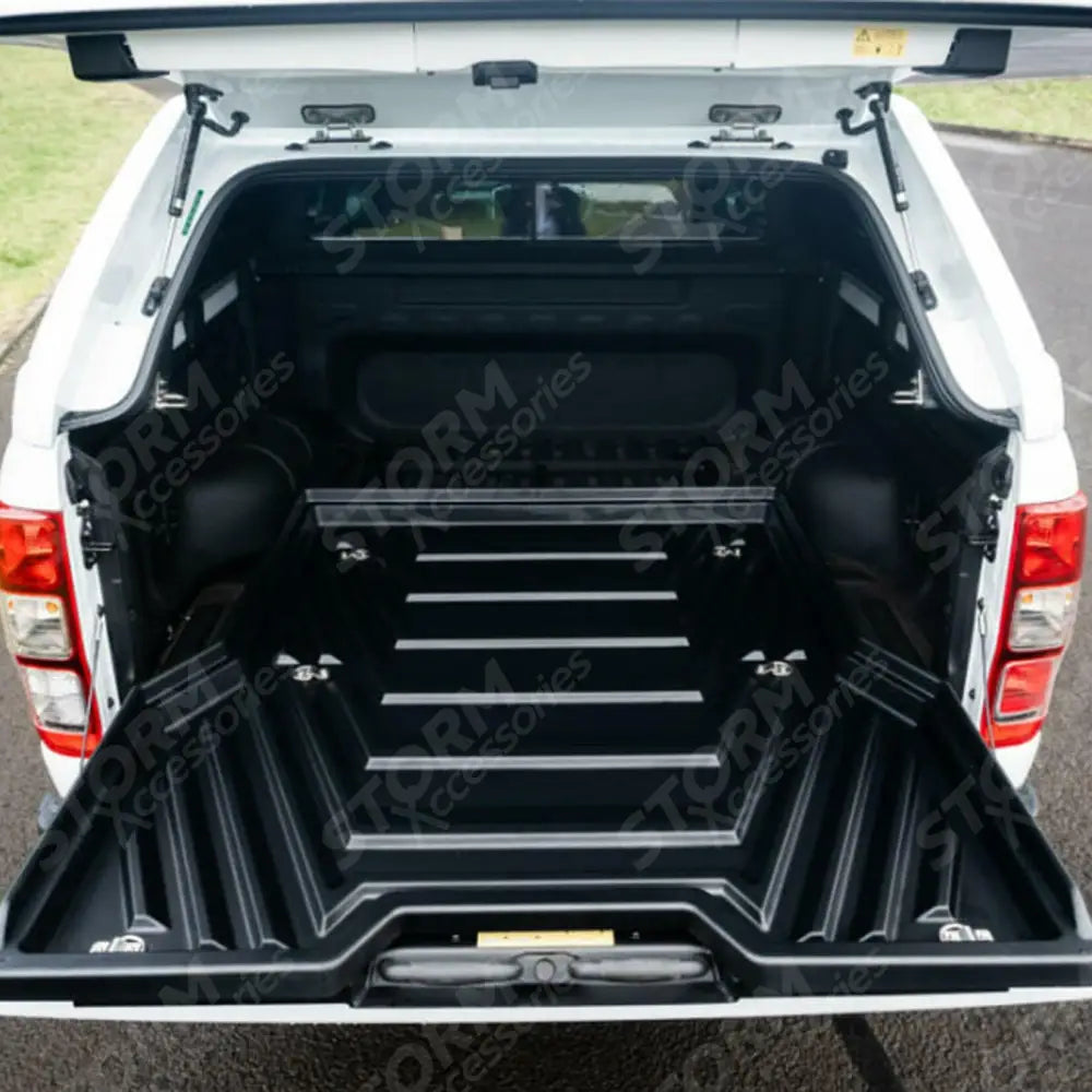 Universal Heavy Duty Plastic Load Bed Sliding Tray - Double Cab Pickup