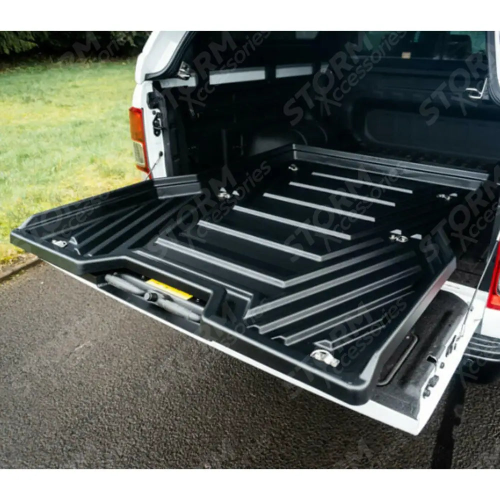 Universal Heavy Duty Plastic Load Bed Sliding Tray - Double Cab Pickup