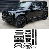 Upgrade Kit For Land Rover Defender L663 110 Gloss Black Full