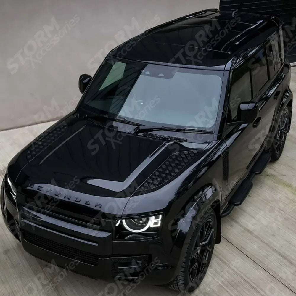 Upgrade Kit For Land Rover Defender L663 110 Gloss Black Full