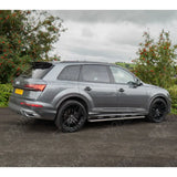 Upper Rear Spoiler In Gloss Black For Audi Q7 S-line 2016+