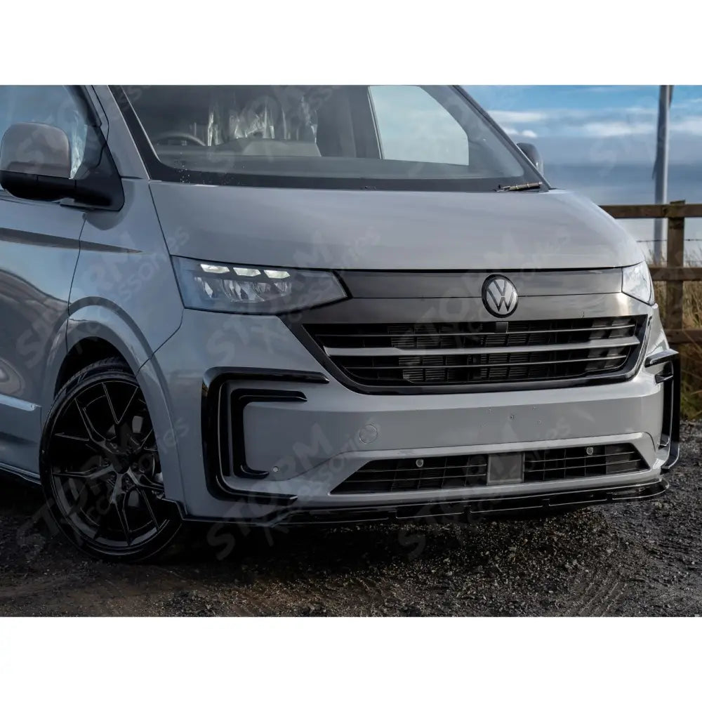 V1 Premium Aero Kit In Gloss Black For Volkswagen Transporter T7 LWB 2025 on