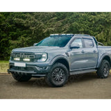 V2 Black Powder Coat Front Spoiler Bar For Ford Ranger Raptor 2023 On