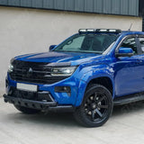 V2 Black Powder Coat Front Spoiler Bar For Vw Amarok 2023 On
