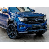 V2 Black Powder Coat Front Spoiler Bar For Vw Amarok 2023 On
