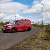 V2 Front Splitter Gloss Black For Vw Caddy 2021 On