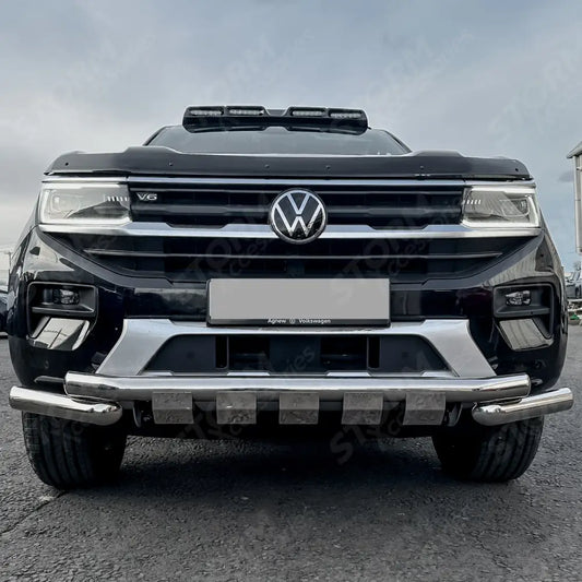 V2 Stainless Steel Front Spoiler Bar For Vw Amarok 2023 On