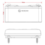 Van Master Atom Discreet R23 Reverse Light With Strobe