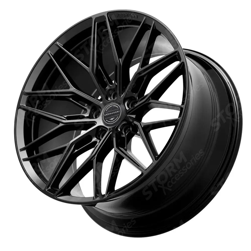 Veemann MF-Z5 19X8.5 5X112 ET42 Gloss Black Standard Concave - Qty 1