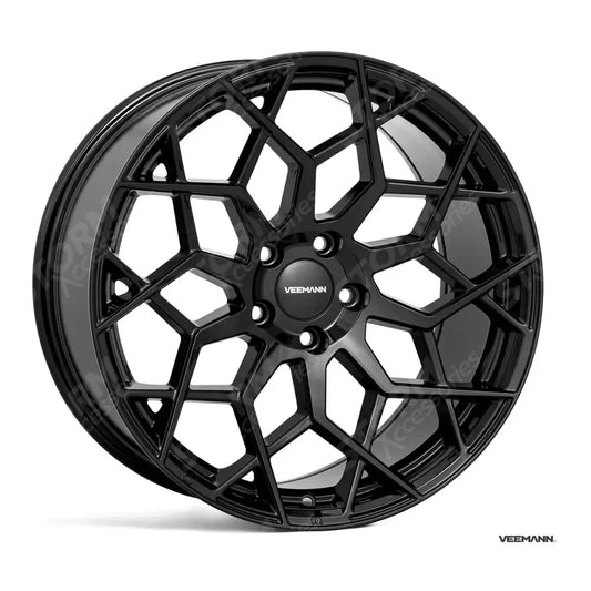 Veemann - V-fs42 19 Inch Alloys Gloss Black 5ã—112 Et42 - Qty 1