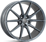Veemann - V-fs48 20x8.5 5x120 Et35 Cb75.56 - Graphite Smoke Machined