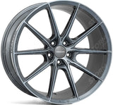 Veemann - V-fs48 20x8.5 5x120 Et35 Cb75.56 - Graphite Smoke Machined