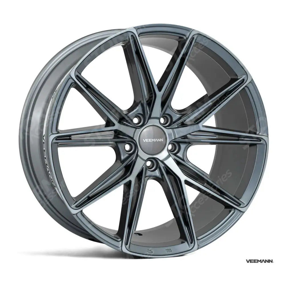Veemann V-fs49 19 Inch Alloy Wheels - 5x112 Grahphite Smoked - Qty 1