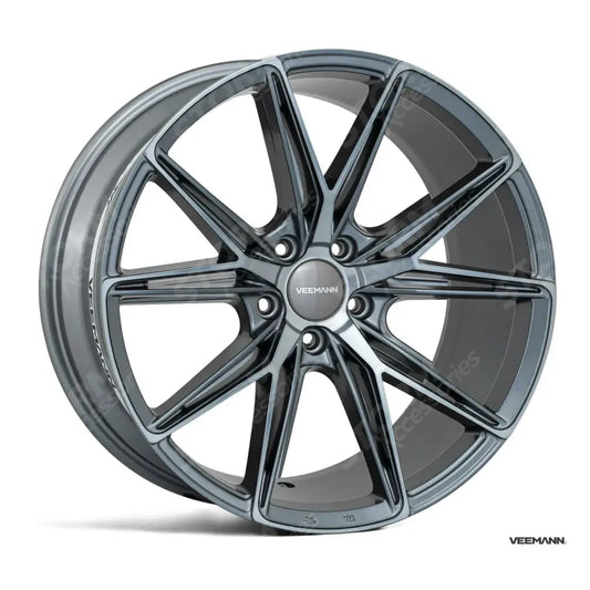 Veemann V-fs49 19 Inch Alloy Wheels - 5x112 Grahphite Smoked - Qty 1