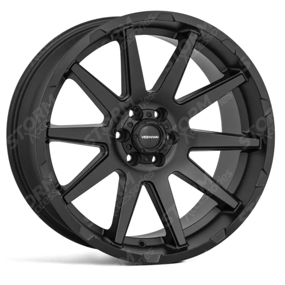 Veemann Vx10 20 Inch Alloys Satin Black - 6x139.7 9.5j